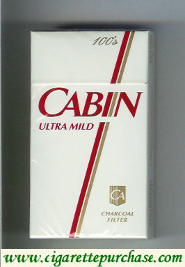 Cabin Ultra Mild 100s cigarettes Charcoal Filter